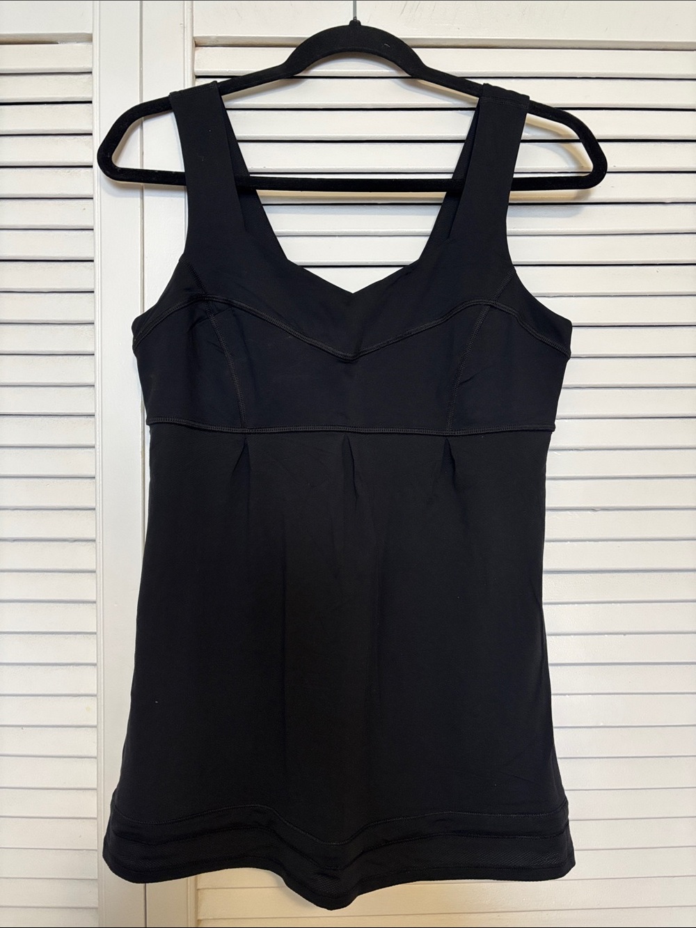 lululemon athletica Black Tank Top